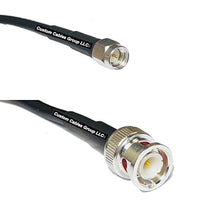 15 feet RFC195 KSR195 Silver Plated SMA Male to BNC Male RF Coaxial Cable