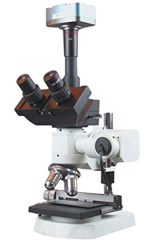 Radical 2000x Trinocular Top Light Metallurgical Material Science Industrial Microscope w XY Stage 3Mp Camera Measuring Software for Opaque Specimen