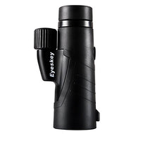 FANGDA 10x42 Waterproof High Powered Monocular with Side Hand Strap for Bird Watching, or Wildlife - Night Vision