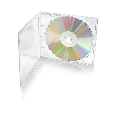 10 Standard Empty Clear Replacement Cd Jewel Boxes With Clear Inner Trays (Assembled) #Cdbis10 Cl