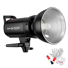Load image into Gallery viewer, Godox SK300II Studio Strobe 300Ws GN65 5600K Bowens Mount Monolight, Built-in Godox 2.4G Wireless System, 150W Modeling Lamp, Outstanding Output Stability, Anti-Preflash, 1/16-1/1 40 Steps Output
