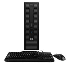 Load image into Gallery viewer, HP 600 G1 Business Desktop Computer Tower PC (Intel Core i3-4130, 4GB Ram, 500GB HDD, Dual Monitor Support VGA + HDMI, WiFi) Win 10 Pro (Renewed)
