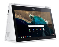 Acer Chromebook R 11 Convertible, 11.6-Inch HD Touch, Intel Celeron N3150, 4GB DDR3L, 32GB, CB5-132T-C1LK, Denim White