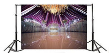Load image into Gallery viewer, Baocicco 12x10ft Interior Luxury Wedding Ceremony Banquet Decor Purple Background Flower Bouquet Bright Crystal Modern Decoration Backdrops Big Event Birthday Party
