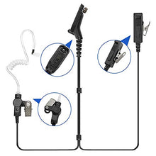 Load image into Gallery viewer, Guanshan Surveillance Acoustic Tube Earphone Headset Earpiece PTT Mic for Motorola APX7000 APX6000 XPR7550 XPR7000 XPR6550 XPR6350 XPR6300 XiR P8268 Radio
