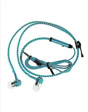 Load image into Gallery viewer, Zipper Earbuds I-BAG Light Blue (??100?)
