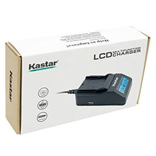 Load image into Gallery viewer, Kastar Fast Charger for LP-E6 LP-E6N &amp; EOS 60D 60Da EOS 70D XC10, EOS 5D Mark II 5D Mark III 5D Mark IV, EOS 5DS 5DS R, EOS 6D 7D Mark II, BG-E14 BG-E13 BG-E11 BG-E9 BG-E7 BG-E6 Grip
