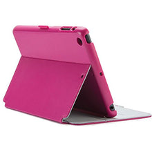 Load image into Gallery viewer, Speck Products StyleFolio Case for iPad Mini/2/3 - Fuchsia Pink/Nickel Grey (Does not fit iPad mini 4)
