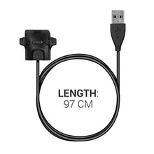 Load image into Gallery viewer, kwmobile Charger Cord Compatible with Honor Band 5/4 / 3/3 Pro / 2/2 Pro - Charger for Smart Watch USB Cable - Black
