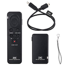 Load image into Gallery viewer, JJC Wireless Shutter Remote Control for Sony ZV-1 A1 A7 IV III II A7RIV A7RIII A7SIII A7RII A7SII A9 II A6600 A6500 A6400 A6300 A6100 A6000 RX10 IV III RX100 VII VI VA V IV III Replac RMT-VP1K RM-VPR1
