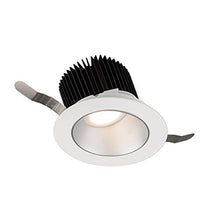 Load image into Gallery viewer, WAC Lighting R3ARWT-A827-HZWT Aether Round Wall Wash Trim with LED Light Engine Flood 50 Beam 2700K Warm, Haze White
