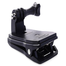 Load image into Gallery viewer, 360 Degree Rotating Backpack Hat Clip Mount fit for GoPro HD Hero2 / Hero3 /Hero3+ Action Camera
