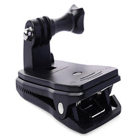 360 Degree Rotating Backpack Hat Clip Mount fit for GoPro HD Hero2 / Hero3 /Hero3+ Action Camera