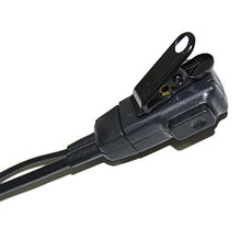 Load image into Gallery viewer, HQRP 2 Pin Acoustic Tube Earpiece Headset Mic for Kenwood TK-2212, TK-2212K, TK-2302, TK-2312 + HQRP UV Meter
