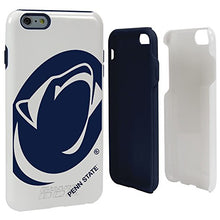 Load image into Gallery viewer, Guard Dog Collegiate Hybrid Case for iPhone 6 Plus / 6s Plus  Penn State Nittany Lions  White
