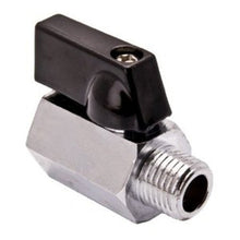 Load image into Gallery viewer, OCS Parts 1/4 Inch - Mini Nickel Plated Brass Ball Valve - Female / Male NPT
