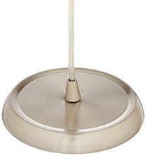 Load image into Gallery viewer, Elk 501-1ES-LED Lungo 1-LED Light Pendant with Light Espresso Glass Shade, 3 by 13-Inch, Satin Nickel Finish

