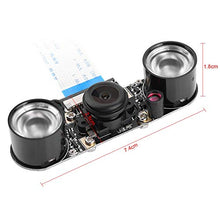 Load image into Gallery viewer, Richer-R Raspberry Pi Camera Module,Camera Module for Raspberry Pi 3/2/B Wide Angle Fisheye Lens with Fill Light,3.3V External Power Supply,Support Access Fill Light
