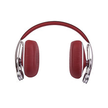 Load image into Gallery viewer, Moshi Avanti On-Ear Headphones, 3.5mm Headphone Jack, Lightweight, High-Resolution, Detachable Cable with [Carrying Case Included], Burgundy Red
