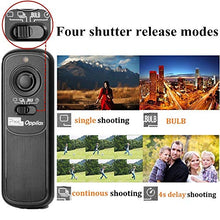 Load image into Gallery viewer, Pixel 2.4GHz Digital Wireless Remote Control S2 Remote Shutter Release for Sony A58 A68 A1 A9 A7 A7II A7R A7RII A7S A5000 A5100 A6000 A6300 A6400 A6500 A6600 RX100II HX300 HX400 HX400V HX50V HX90 RX10
