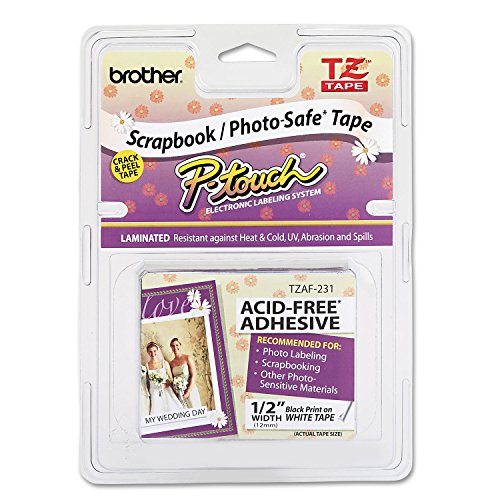 BRTTZEAF231 - Brother TZ Photo-Safe Tape Cartridge for P-Touch Labelers