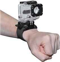 Load image into Gallery viewer, Xit XTGPWM Wrist Strap Mount for GoPro Hero 3, 3+ and 4 Housings (Black)
