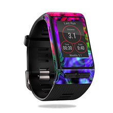 Load image into Gallery viewer, MightySkins Skin Compatible with Garmin Vivoactive HR - Neon Splatter | Protective, Durable, and Unique Vinyl Decal wrap Cover | Easy to Apply, Remove, and Change Styles | Made in The USA
