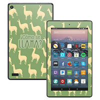 MightySkins Skin Compatible with Amazon Kindle Fire 7 (2017) - Llama | Protective, Durable, and Unique Vinyl Decal wrap Cover | Easy to Apply, Remove, and Change Styles | Made in The USA
