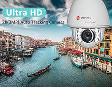 Load image into Gallery viewer, IMPORX 20X 3MP Auto Tracking PTZ IP Camera - 2048x1536P ONVIF H.265 High Speed Dome Camera, Support Miro SD Card and P2P, 500ft IR Distance, with Fan Heater and Wiper
