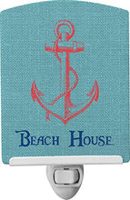 Load image into Gallery viewer, YouCustomizeIt Chic Beach House Ceramic Night Light
