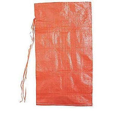 Load image into Gallery viewer, Orange 21 Bags Of Polypropylene Sand Bags With Ties &amp; UV Protection
