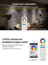 Load image into Gallery viewer, LGIDTECH FUT069 Miboxer 15W RGB CCT LED Recessed Ceiling Downlight 7 Inch AC85-265V IP54 Color Changing And Temperature Adjustable.RF Remote,B4 B8 Panel And Hub For Smartphone Control is Sold Separate
