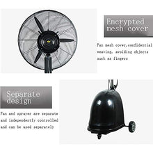Load image into Gallery viewer, Home Floor Fan,Water Mist Fan Spray Fan Air Cooler Air Cooling Fan Air Humidifier (Size : 30&quot; Fan Blade Diameter 75cm)
