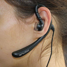 Load image into Gallery viewer, Wired Headset Mono Hands-Free Earphone 3.5mm Headphone Earpiece w Boom Mic Single Earbud [Black] for Alcatel A30 Plus - Alcatel Jitterbug Smart - Amazon Fire HD 10
