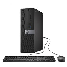 Load image into Gallery viewer, Dell OptiPlex 7040 Small Form Factor PC, Intel Quad Core i7-6700 up to 4.0GHz, 16G DDR4, 512G SSD, Windows 10 Pro 64 Bit-Multi-Language Supports English/Spanish/French (Renewed)
