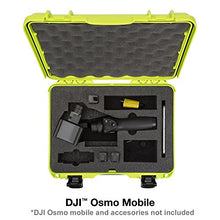 Load image into Gallery viewer, Nanuk DJI Osmo Waterproof Hard Case with Custom Foam Insert for DJI Gimbal Stabilizer Systems Including Osmo, Osmo+ and Osmo Mobile - 910-OSM12 Lime
