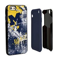 Load image into Gallery viewer, Guard Dog Collegiate Hybrid Case for iPhone 6 / 6s  Paulson Designs  Michigan Wolverines
