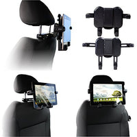 Navitech in Car Portable 2 in 1 Laptop/Tablet Head Rest/Headrest Mount/Holder Compatible with The Dell XPS 12
