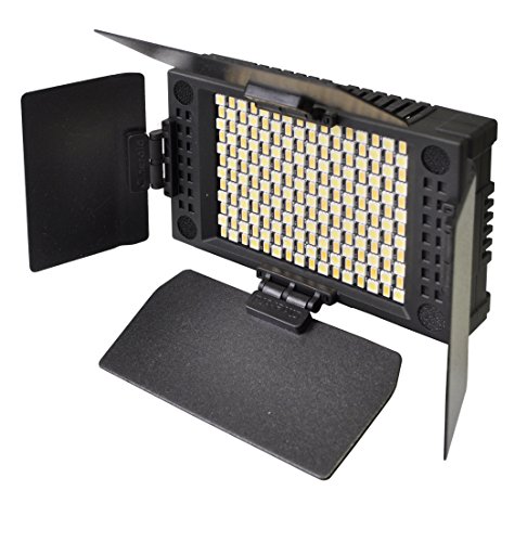 Cineroid LM200-VC On-Camera LED Light, 2700 to 6500K Variable Color Temperature