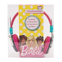 Load image into Gallery viewer, Barbie Over The Ear Headphones HP1-01057 | Soft and Cushioned Ear Pieces to Fit Any Size, Adjustable Headband Headphones, Great Sound, Volume Limiting Technology
