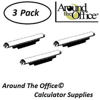 Around The Office Compatible Package of 3 Individually Sealed Ink Rolls Replacement for Triumph/Adler 6600-HD Calculator