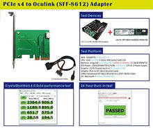 Load image into Gallery viewer, PCIe Gen 3/4 Lane to Oculink SFF-8612 Adapter
