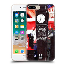 Load image into Gallery viewer, Head Case Designs Silhouettes I Love London Hard Back Case Compatible with Apple iPhone 7 Plus/iPhone 8 Plus
