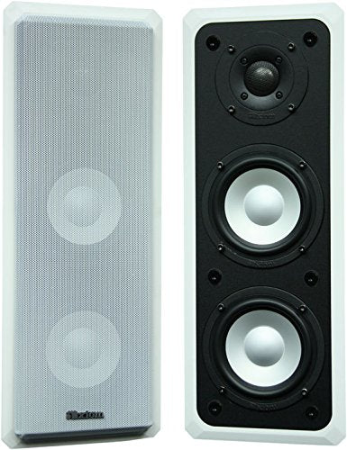 Axiom M22 in-Wall Speakers - Stereo Wall Mounted Virtually Invisible (Pair)