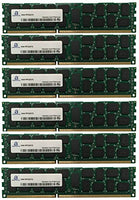Adamanta 96GB (6x16GB) Server Memory Upgrade for Dell PowerEdge T610 DDR3 1333Mhz PC3-10600 ECC Registered 2Rx4 CL9 1.35v