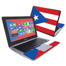 Load image into Gallery viewer, MightySkins Skin Compatible with Asus Chromebook 11.6&quot; C200MA wrap Cover Sticker Skins Puerto Rican FLG
