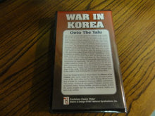 Load image into Gallery viewer, War in Korea Onto the Yalu : History of Air Combat (VHS)
