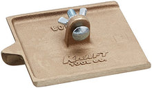 Load image into Gallery viewer, Kraft Tool CC308-01 6&quot;x4-1/2&quot; 5/8&quot;D 1/4&quot;R Bronze Walking Groover w/o Handle
