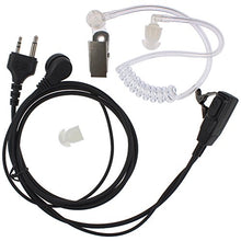 Load image into Gallery viewer, Aoer 2 Pin Covert Acoustic Tube Earpiece Headset For Midland Alan 2pin Two Way Radio Avp H3 Gxt900 L

