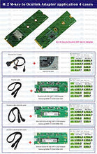 Load image into Gallery viewer, M.2 M-Key to Oculink Adapter - 4 Lane PCIe, 4 Layer PCB, SFF-8612 Connector, M.2 to Oculink Signal Conversion, SFF-9402 &amp; Intel IDF 2015 CLKpin Support, M.2 SSD Form Factor Compatibility
